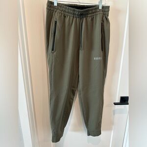 Nobull Men's Army Green Jogger SweatPants Large